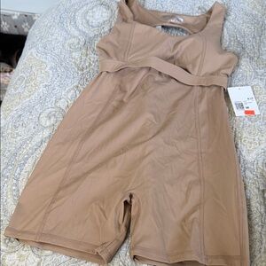 Forever 21 Girls' Nude/Tan Shaping Romper